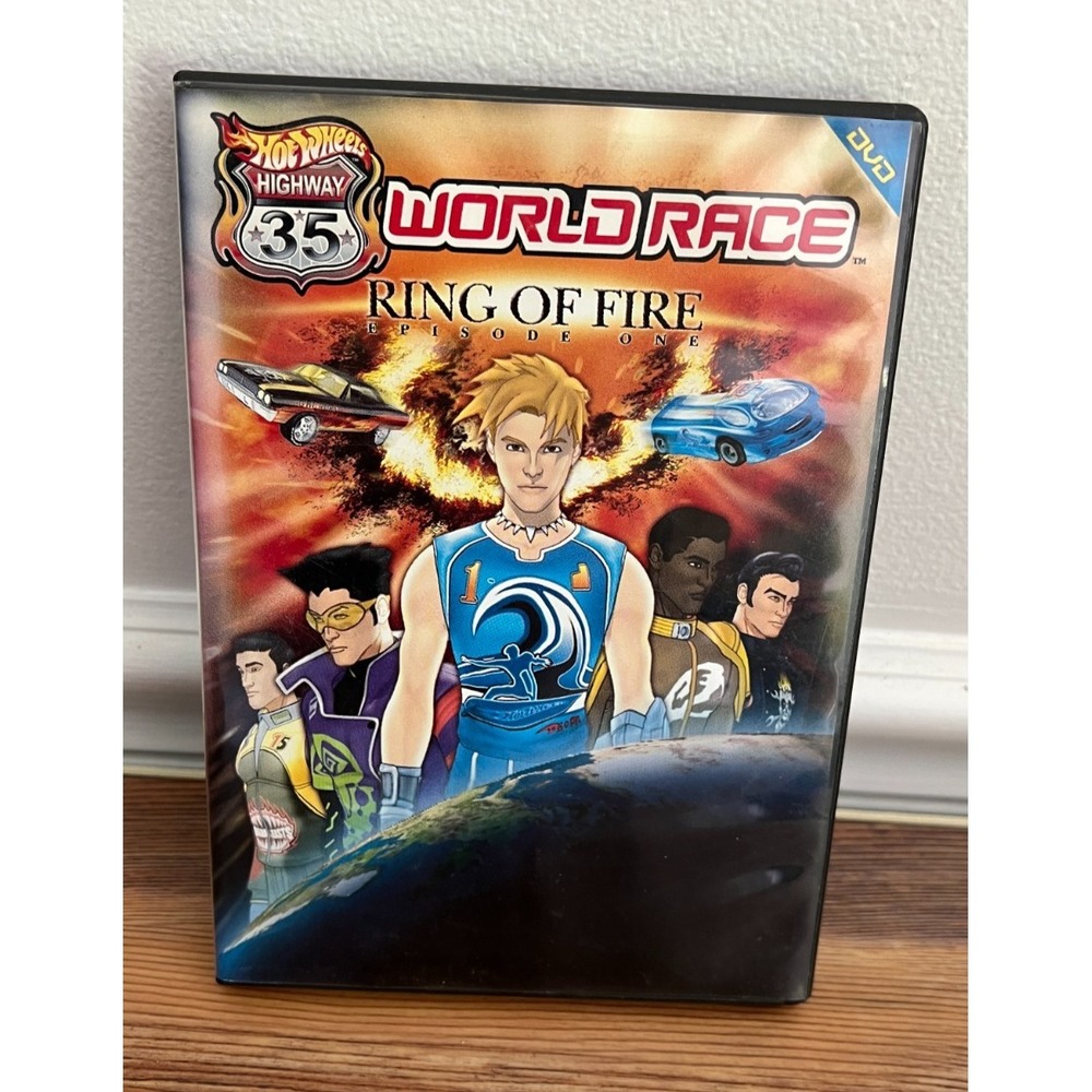 Hot Wheels Highway 35 World Race Ring of Fire Episode 1 DVD 2002 Mattel